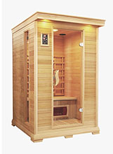 Инфракрасная сауна <br>Tete-a-Tete<br> Essence Hemlock Incoloy<br>