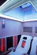 Инфракрасная сауна Fusion Lux с массажными креслами